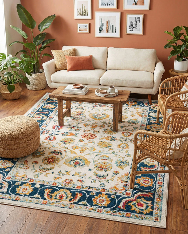 Adriana Terrace Collection Area Rug -  Positano (Multi) Rectangle Multi  lifestyle 22