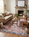 Heritage Elegance Collection Area Rug -  Gatchina Rectangle Vintage Red  lifestyle 6