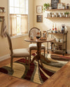 Bistro Lounge Collection Area Rug -  Frappe Rectangle Beige  lifestyle 20