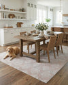 Aegean Elegance Washables Collection Area Rug -  Tinos Rectangle Rose Pink  lifestyle 29