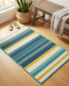 Terrace Fringe Collection Area Rug -  Veranda Rectangle Multi  lifestyle 22