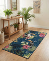 Seaside Blooms Collection Area Rug -  Leaf Runner Multi  lifestyle 66