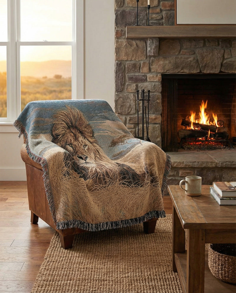 Fleece Haven Collection Area Rug -  Xerxes Rectangle Multi  lifestyle 3