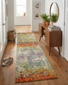 Urban Terrace Collection Area Rug -  Terrace Runner Multi  lifestyle 40