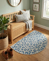 Savannah Escape Collection Area Rug -  Amazon (Blue) Hearth Blue  lifestyle 34