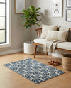 Metro Heights Collection Area Rug -  Hudson Rectangle Navy Blue  lifestyle 33