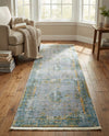 Caribbean Breeze Collection Area Rug -  Calypso Runner Gray  lifestyle 24