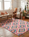 Mesa Oasis Rugs Collection Area Rug - Sedona Rectangle Multi  lifestyle 6