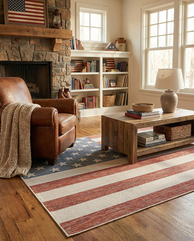 Urban Oasis Rugs Collection Area Rug -  Boardwalk Rectangle Red  lifestyle 15