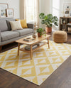 Urban Oasis Rugs Collection Area Rug -  Highrise (Yellow) Rectangle Yellow  lifestyle 11