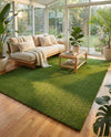 Meadow Retreat Collection Area Rug - Glen Rectangle Green  lifestyle 40