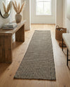 Sequoia Handwoven Jute Collection Area Rug - Aspen Runner Black and White  lifestyle 35