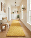 Alpine Plush Collection Area Rug -  Cortina (Sun Yellow) Runner Sun Yellow  lifestyle 39