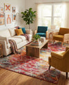 Trellis Mosaic Collection Area Rug - Arborville (Multi) Rectangle Multi  lifestyle 7