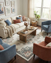 Beverly Grove Collection Area Rug - Melrose (Ivory) Rectangle Ivory  lifestyle 24