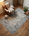 Savannah Elegance Collection Area Rug - Magnolia Rectangle Gray  lifestyle 18