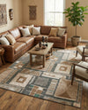 Savannah Sojourn Collection Area Rug -  Tsavo Rectangle Multi  lifestyle 20