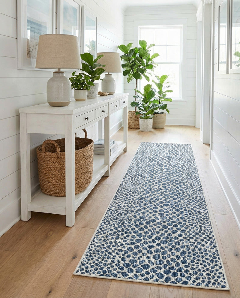 Urban Oasis Rugs Collection Area Rug -  Terrace (Blue) Runner Blue  lifestyle 78