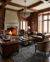 Berkshire Estate Collection Area Rug - Windsor (Blackberry) Rectangle Blackberry  lifestyle 3