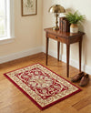Versailles Elegance Collection Area Rug -  Montreuil Rectangle Red  lifestyle 69