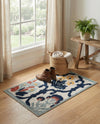 Caribbean Terrace Collection Area Rug -  Dominica Rectangle Ivory  lifestyle 14