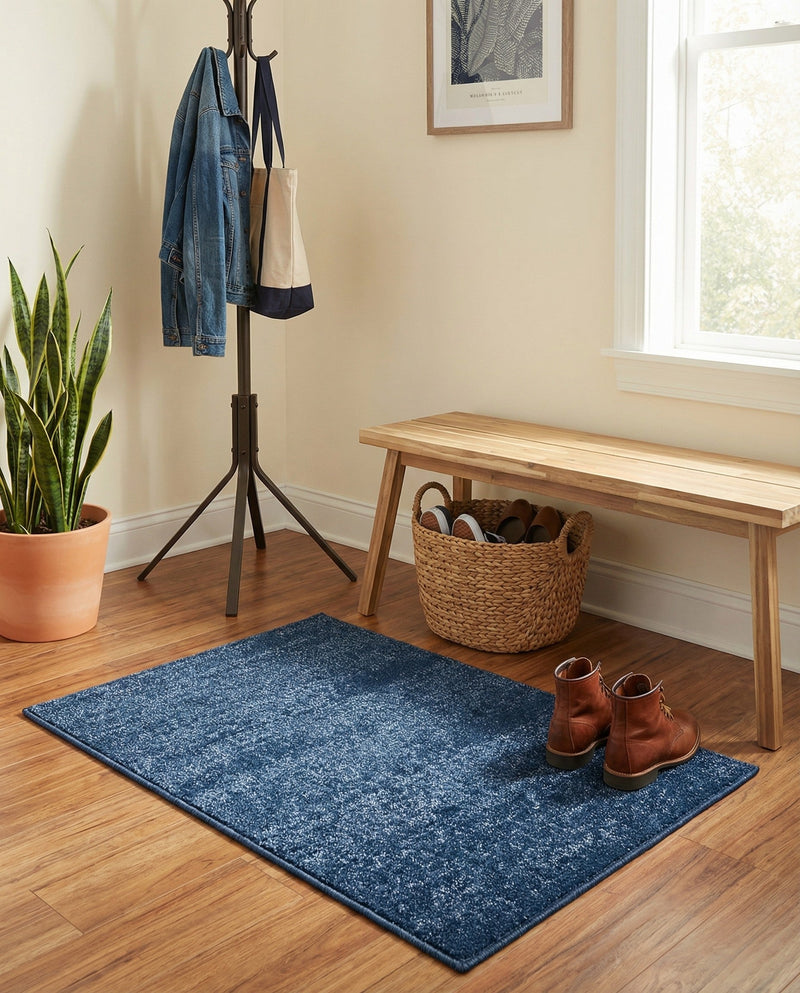 Studio Haven Collection Area Rug -  Gallery (Navy Blue) Rectangle Navy Blue  lifestyle 32