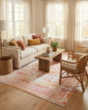 Geneva Terrace Collection Area Rug -  Vevey Rectangle Ivory  lifestyle 27
