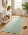 Jill Zarin Sedona Oasis Outdoor Collection Area Rug - Coconino (Palm Green) Runner Palm Green  lifestyle 38