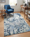 Aegean Elegance Washables Collection Area Rug -  Andros Rectangle Gray Navy Green  lifestyle 31