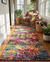 Sevilla Splendor Collection Area Rug -  Andalusia Runner Multi  lifestyle 27