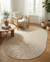 Urban Oasis Rugs Collection Area Rug -  Terrace (Dark Beige) Oval Dark Beige  lifestyle 62