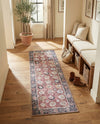 Heritage Elegance Collection Area Rug -  Gatchina Runner Vintage Red  lifestyle 38