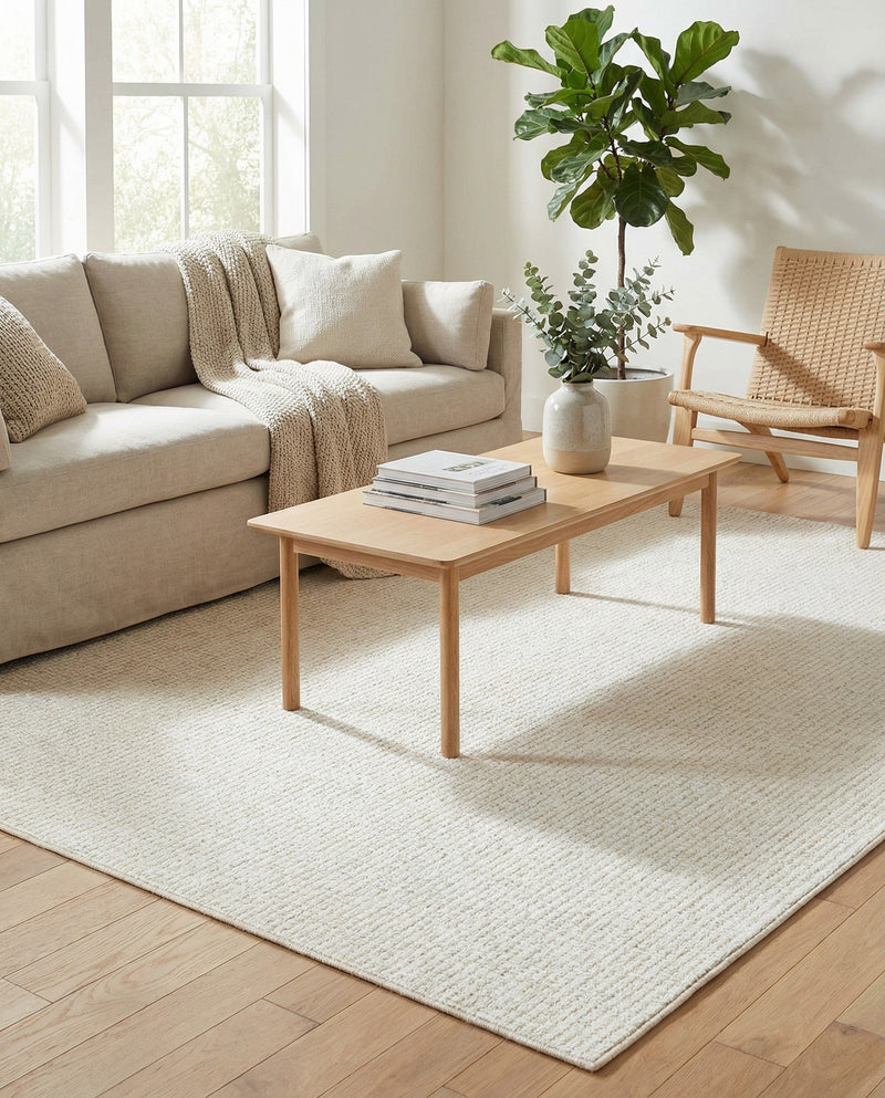 Aravalli Collection Area Rug -  Jaisalmer Rectangle Ivory White  lifestyle 65