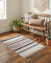 Marrakech Mosaic Collection Area Rug - Casablanca Rectangle Ivory  lifestyle 21