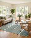 Cathedral Elegance Collection Area Rug - Chapel Rectangle Green  lifestyle 67
