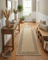 Sahara Sands Collection Area Rug -  Elephantine Runner Natural  lifestyle 52