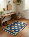 Caribbean Terrace Collection Area Rug -  Tobago Rectangle Charcoal  lifestyle 34