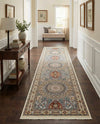 Persian Elegance Collection Area Rug -  Hamedan (Ivory) Runner Ivory  lifestyle 42