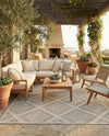 Savannah Pergola Collection Area Rug -  Eden Rectangle Khaki  lifestyle 48