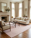 Berkshire Estate Collection Area Rug - Windsor (English Rose) Rectangle English Rose  lifestyle 22