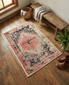 Patio Heritage Collection Area Rug -  Meadow Rectangle Multi  lifestyle 17