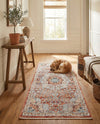 Coastal Haven Collection Area Rug - Seabreeze (Red) Runner Red  lifestyle 32