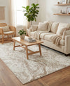 Coastal Haven Collection Area Rug -  Nautilus Rectangle Ivory  lifestyle 9