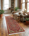 Persian Elegance Collection Area Rug -  Khorasan Runner Red  lifestyle 30
