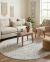 Cambridge Classics Collection Area Rug - Trinity (Cream) Round Cream  lifestyle 56