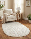 Andes Summit Collection Area Rug -  Pichincha Oval Snow White  lifestyle 58
