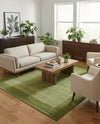 Studio Haven Collection Area Rug -  Conservatory (Light Green) Rectangle Light Green  lifestyle 8