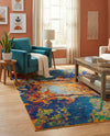 Caribbean Cove Collection Area Rug -  Bequia Rectangle Multi  lifestyle 11