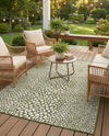 Urban Oasis Rugs Collection Area Rug -  Terrace (Green) Rectangle Green  lifestyle 21