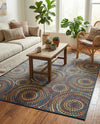 Coastal Terrace Collection Area Rug -  Lagoon Rectangle Multi  lifestyle 13